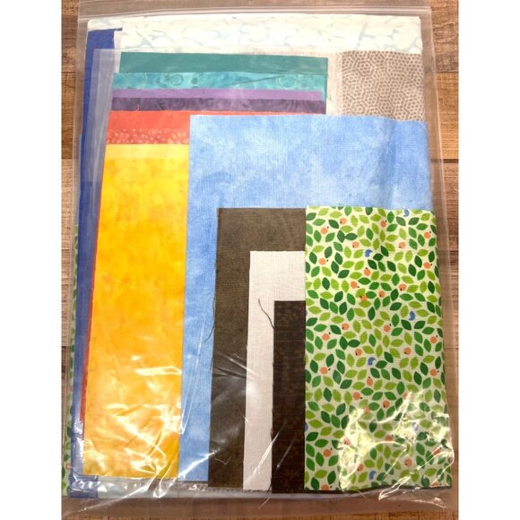 Quilted Threads Summer Cottages On The LakeRow By Row Quilt Pattern & Fabric Kit - Picture 3 of 3